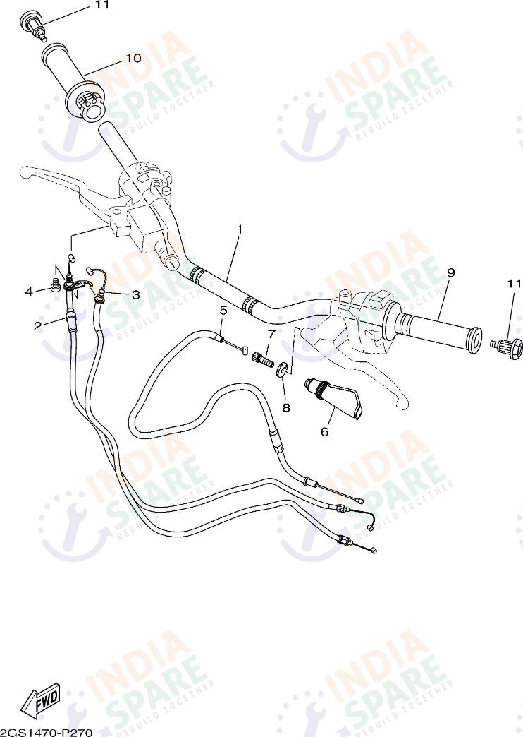 STEERING HANDLE & CABLE